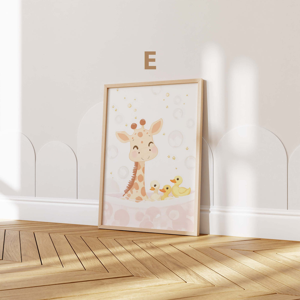 Bērnu plakāti - Lācītis, Zaķis, Mopsis | Bērnu istabas dekors PUREHOME