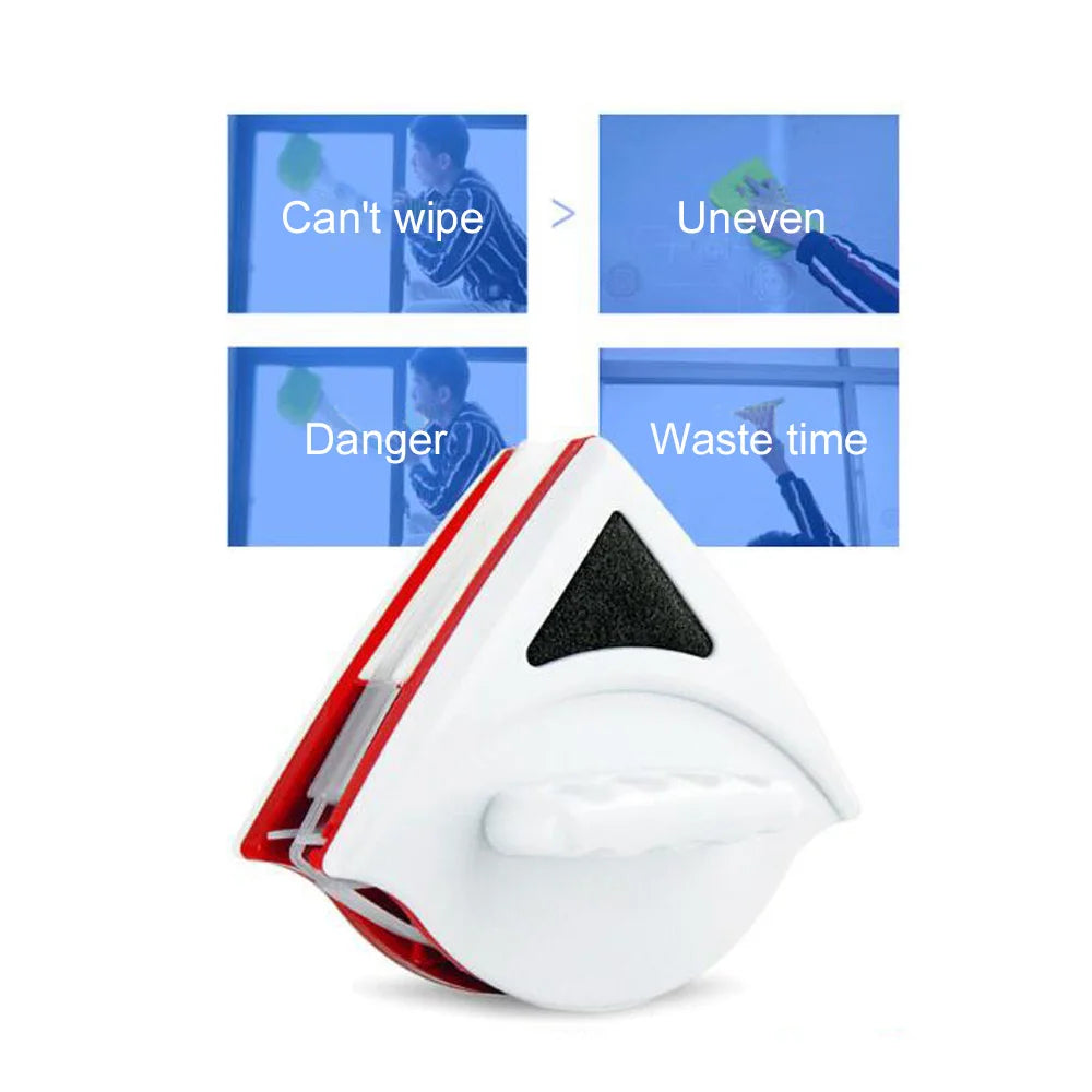 Magnetic Window Cleaner 15-24mm - Clean Windows From the Inside Without Going Outside!