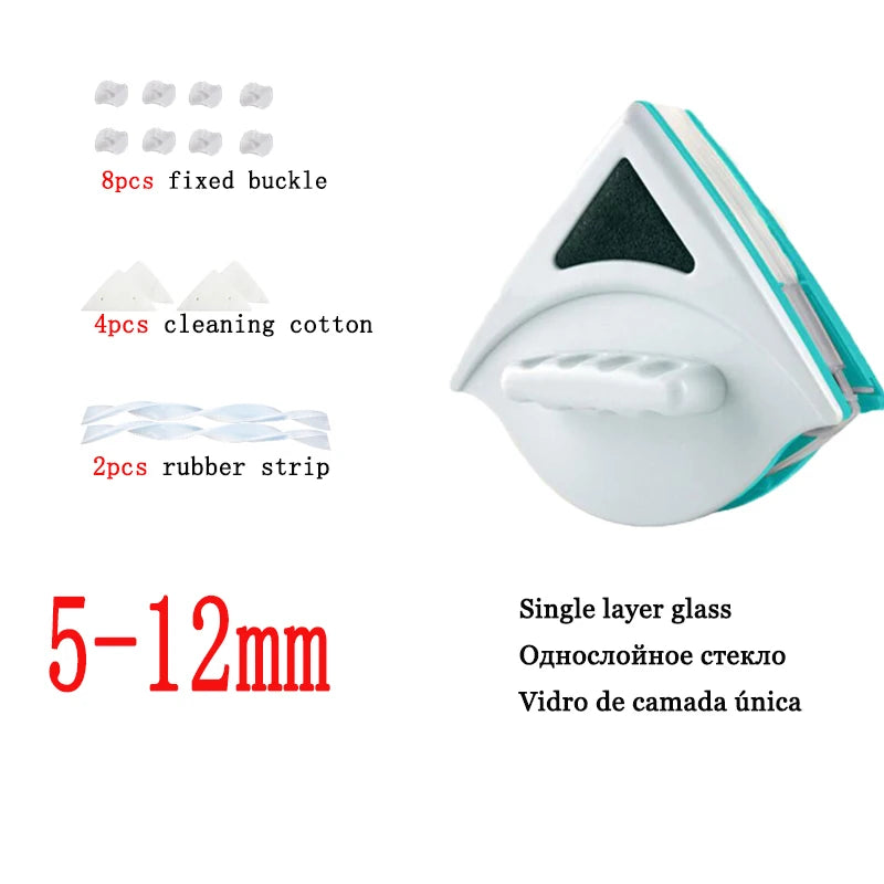 Magnetic Window Cleaner 15-24mm - Clean Windows From the Inside Without Going Outside!